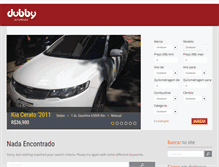 Tablet Screenshot of dubby.com.br